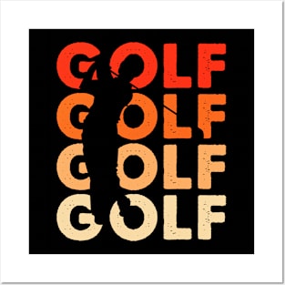 Golf T Shirt For Women Men Posters and Art